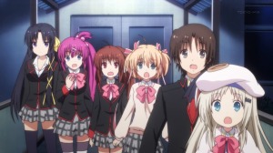 Little Busters' varied cast of female characters.